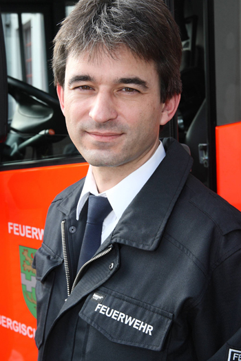 Stadtbrandinspektor Jörg Huppatz (Bild: Klaus Daub)